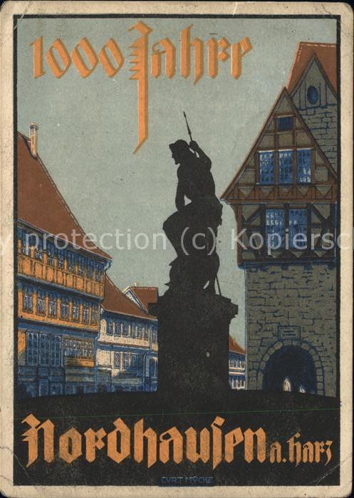 Nordhausen Thueringen 1000 Jähr. Stadt