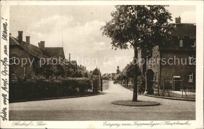 Ohrdruf Truppenlager Eingang Hauptwache