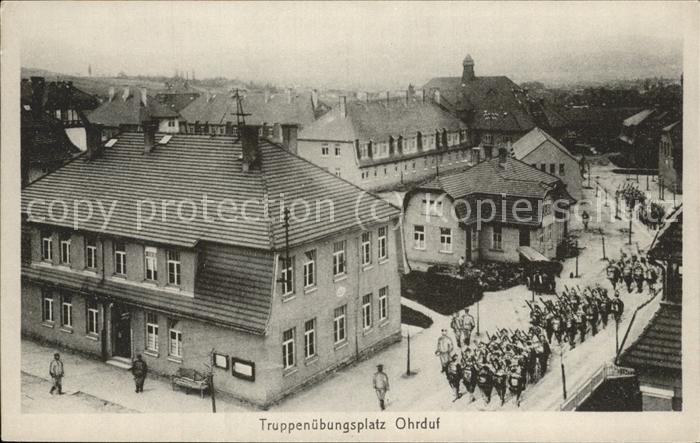 Ohrdruf Truppenlager Übungsplatz Soldaten