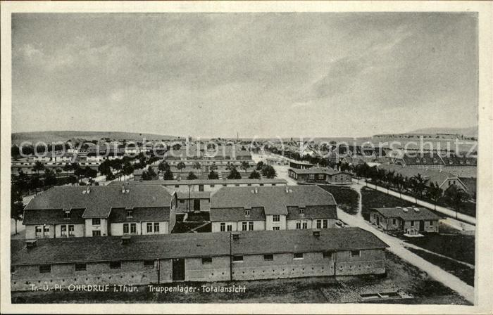 Ohrdruf Truppenlager Totalansicht