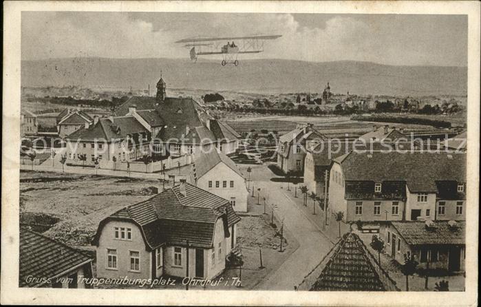 Ohrdruf Truppenlager Flugzeug