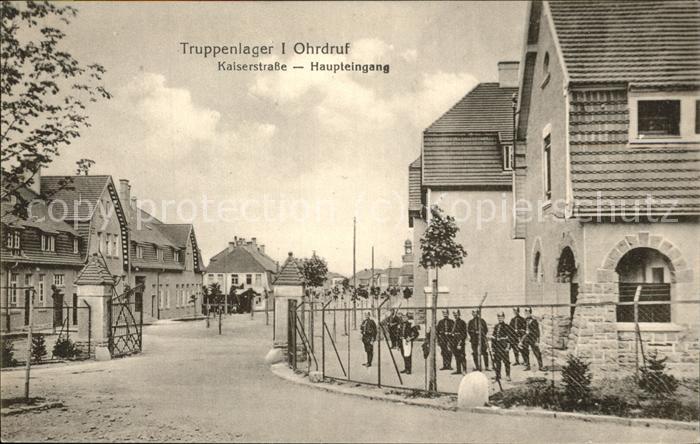 Ohrdruf Truppenlager Übungsplatz Soldaten Kaise