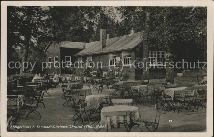 Tambach-Dietharz Steigerhaus Gartenterrasse