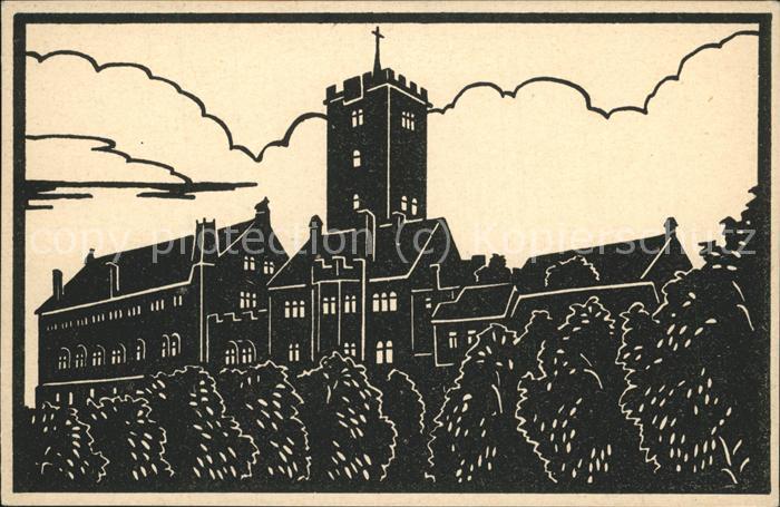 Wartburg Eisenach Wartung Kuenstlerkarte