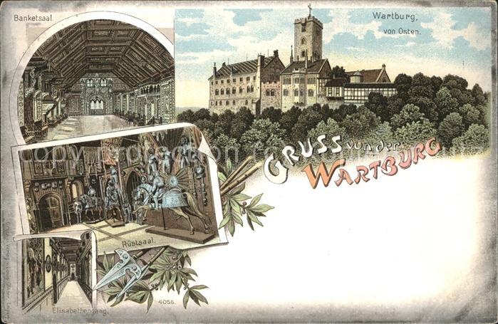 Wartburg Eisenach Wartburg Banketsaal Rüstsaal Elisabethe