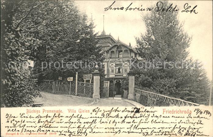 Friedrichroda Villa Gielen