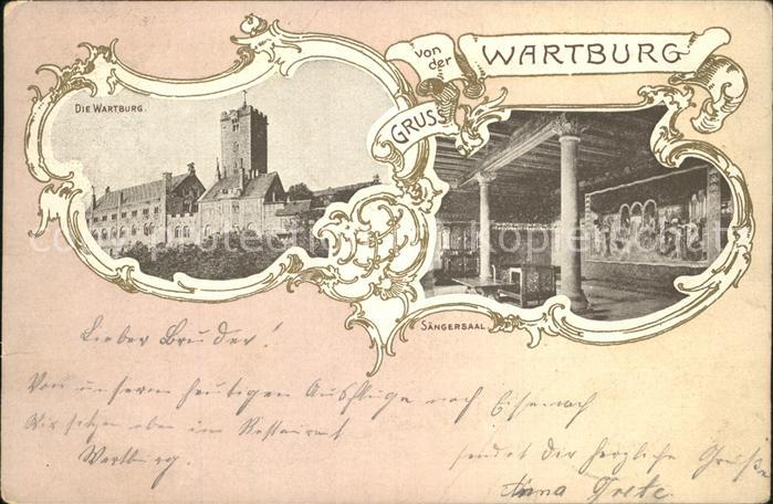 Wartburg Eisenach Wartburg Sängersaal