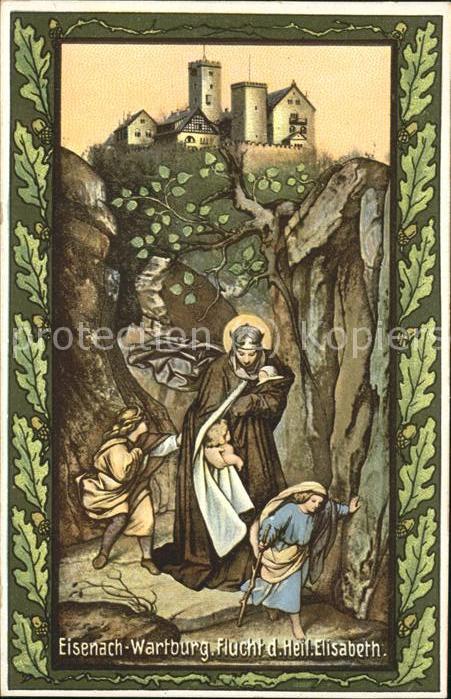 Wartburg Eisenach Wartburg Flucht der heiligen Elisabeth
