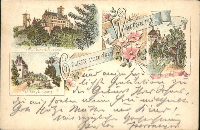 Wartburg Eisenach Wartburg Eingang Burghorf