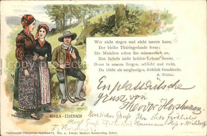 Ruhla Trachten Eisenach