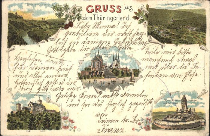 ERFURT CITY Ansichten vom Thueringer Land