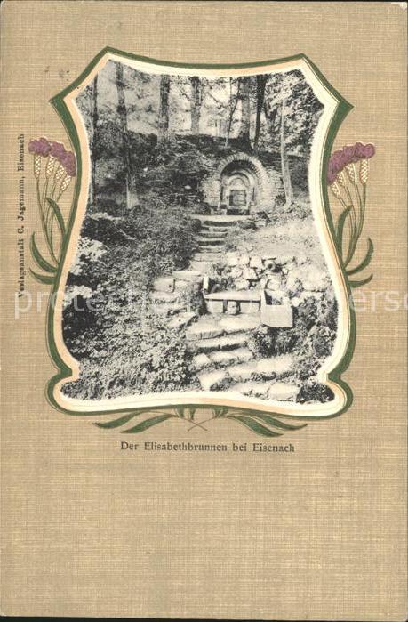 Eisenach Thueringen Elisabethenbrunnen