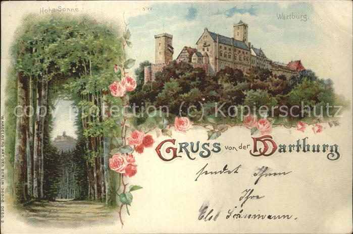 Wartburg Eisenach Wartburg Hohe Sonne