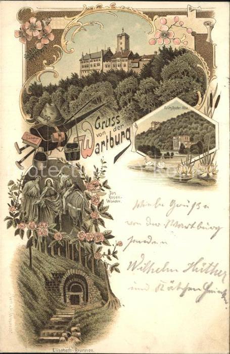 Wartburg Eisenach Wartburg Fritz-Reuter-Villa