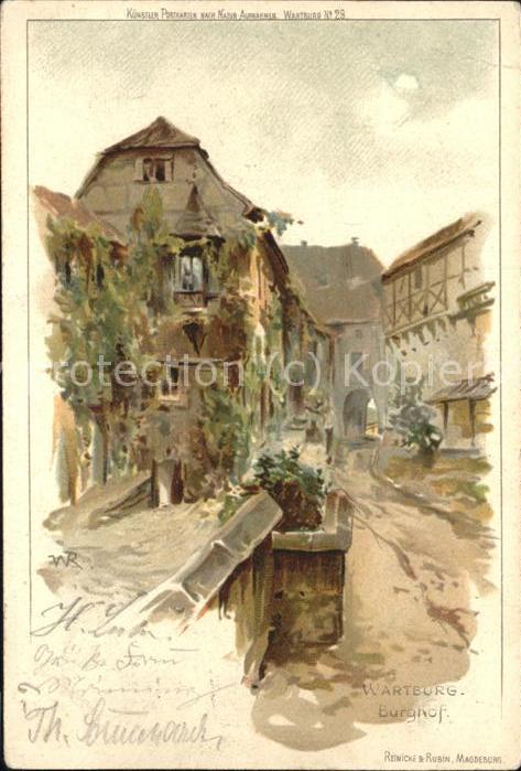 Wartburg Eisenach Wartburg Burghof