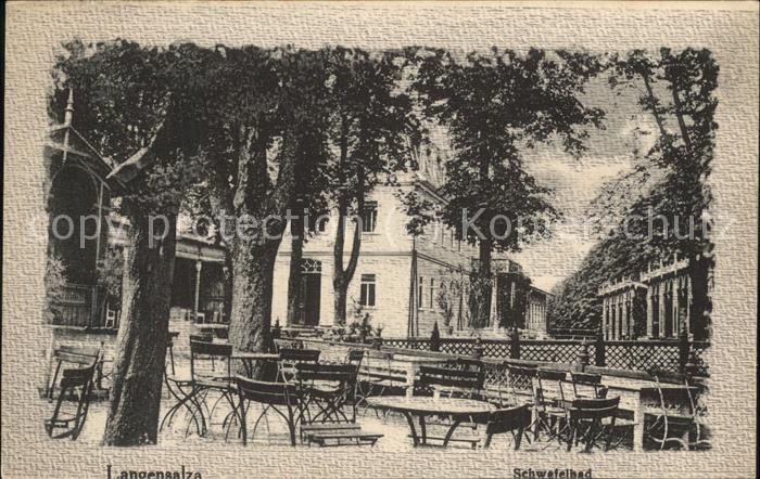 Bad Langensalza Schwefelbad Gartenterrasse