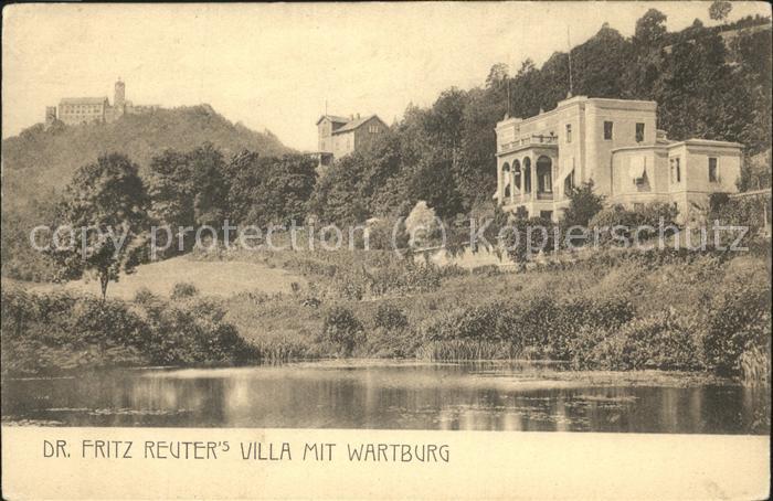 Eisenach Thueringen Wartburg Fritz-Reuter-Villa