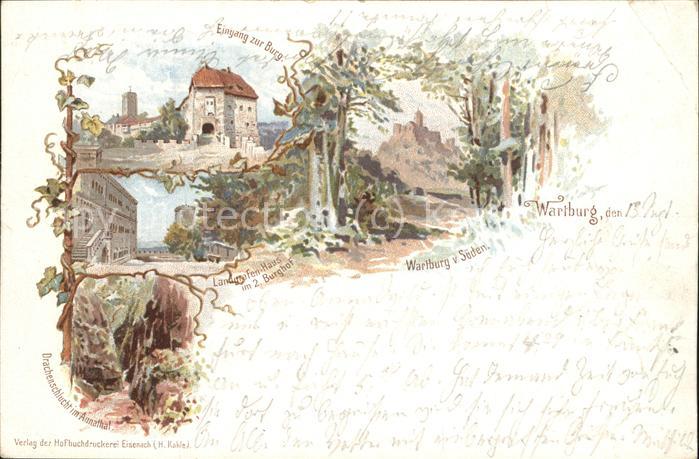 Wartburg Eisenach Wartburg Drachenschlucht Annathal