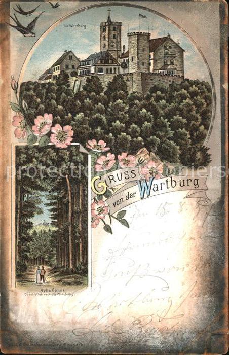 Wartburg Eisenach Wartburg Hohe Sonne