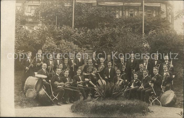 Eisenach Thueringen Gruppenfoto Musikkapelle