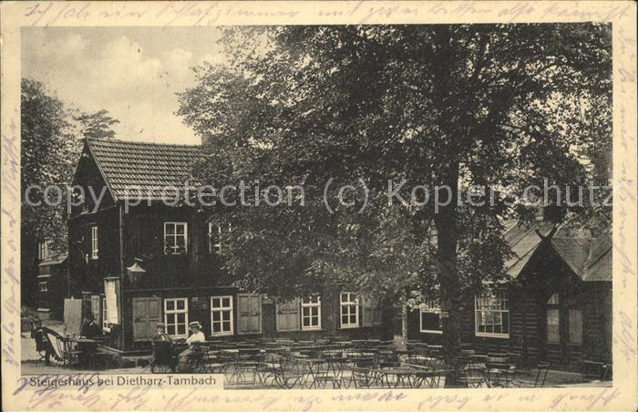 Tambach-Dietharz Steigerhaus Gartenterrasse