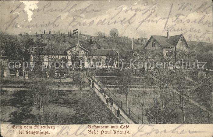 Bad Langensalza Suelzenburg Restaurant Cafe