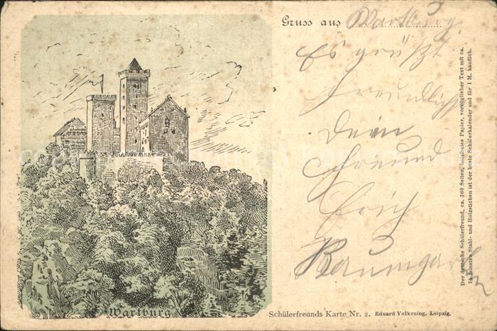 Wartburg Eisenach Wartburg Zeichnung