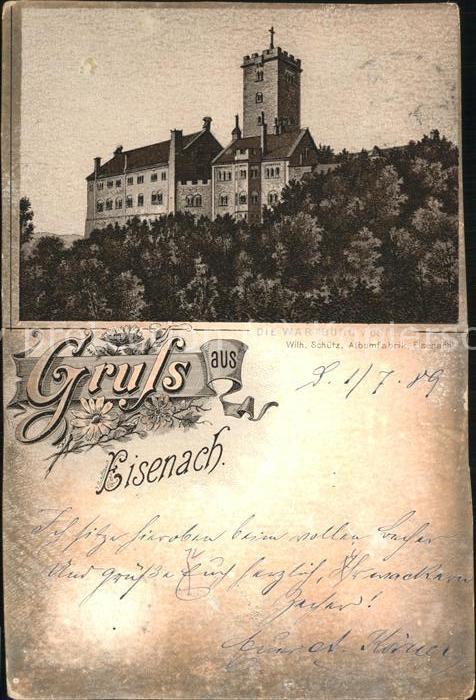 Eisenach Thueringen Wartburg