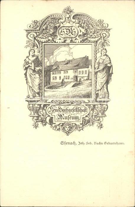 Eisenach Thueringen Museum Geburtshaus von Johann Sebastian