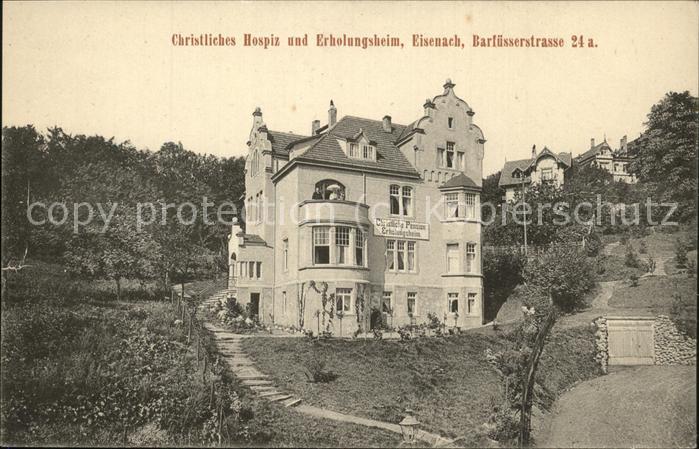 Eisenach Thueringen Christliches Hospiz Erholungsheim Barfü