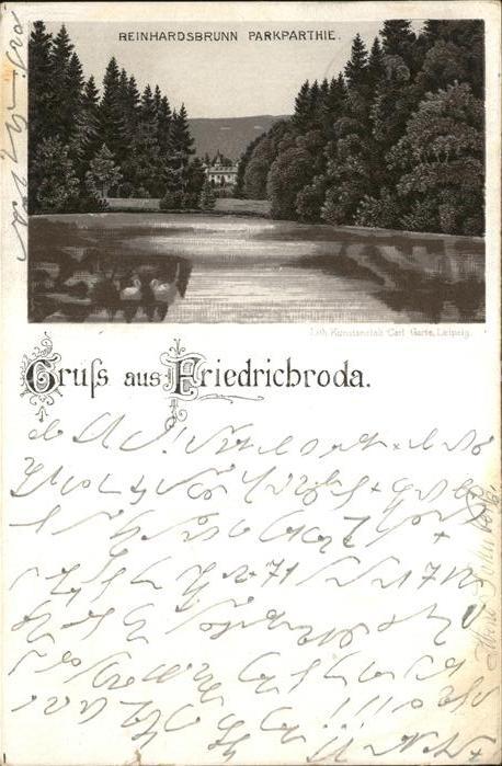 Friedrichroda Reinhardsbrunn Park