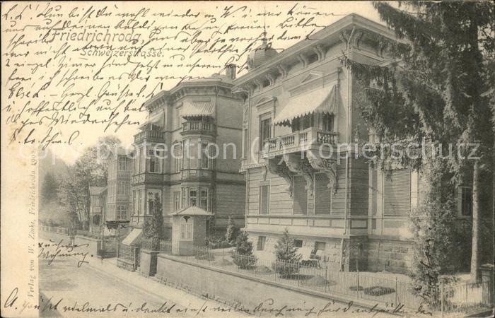 Friedrichroda Strasse Wohnhäuser