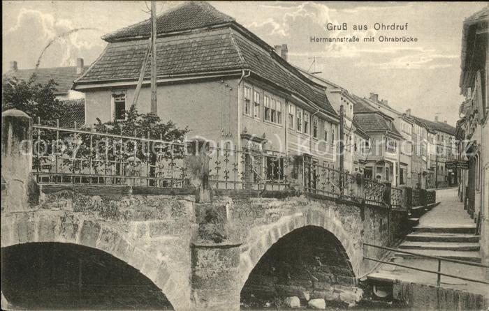 Ohrdruf Hermannstrasse Ohrabrücke
