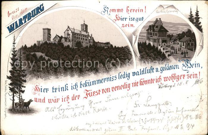 Wartburg Eisenach Burg Restaurant