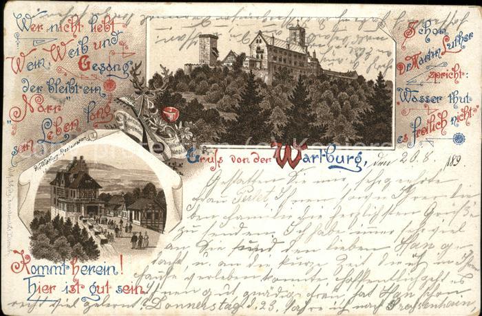 Wartburg Eisenach Wartburg Restaurant