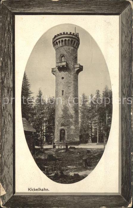 Winterstein Emsetal Thueringen Kickelhahn Turm