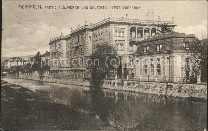 Meiningen Thueringen An der Werra Deutsche Hypothekenbank
