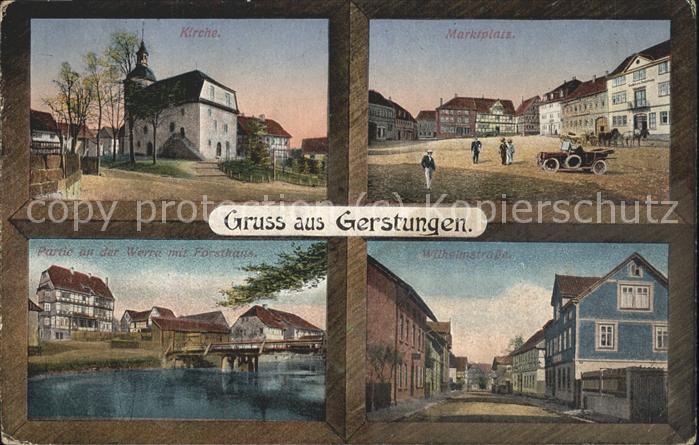 Gerstungen Kirche Markt Werra Frosthaus