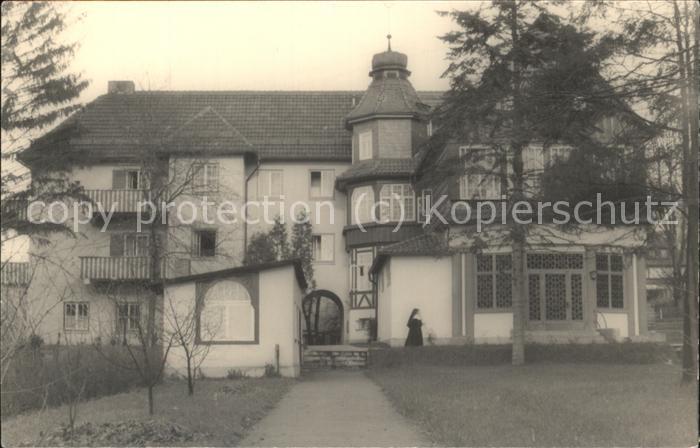 Meiningen Thueringen Gebäude mit Nonne