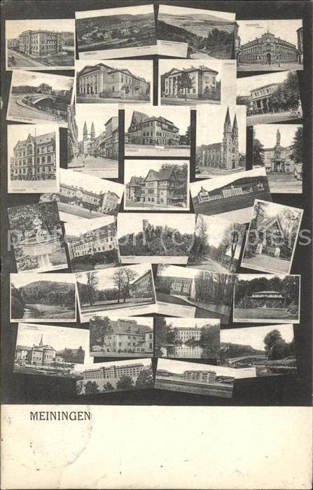 Meiningen Thueringen Ansichten
