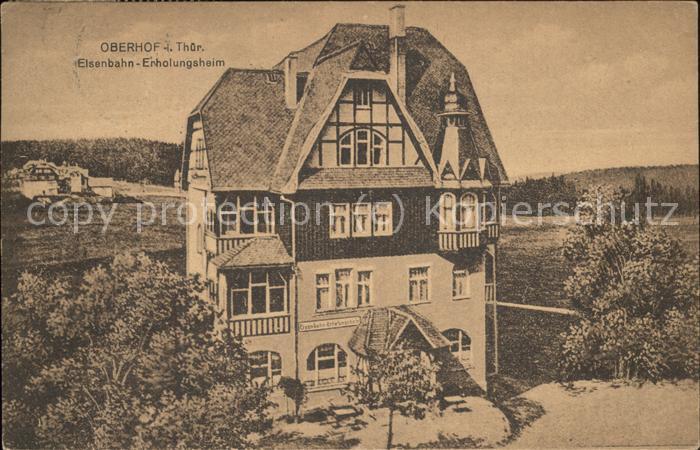 Oberhof Thueringen Eisenbahn-Erholungsheim