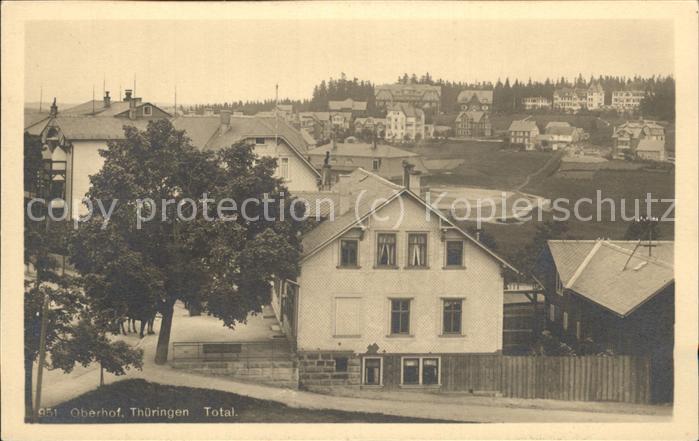 Oberhof Thueringen Panorama