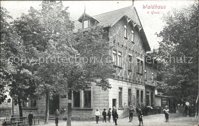 Greiz Thueringen Waldhaus