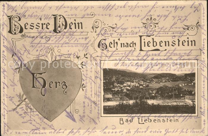 Bad Liebenstein Panorama Herz