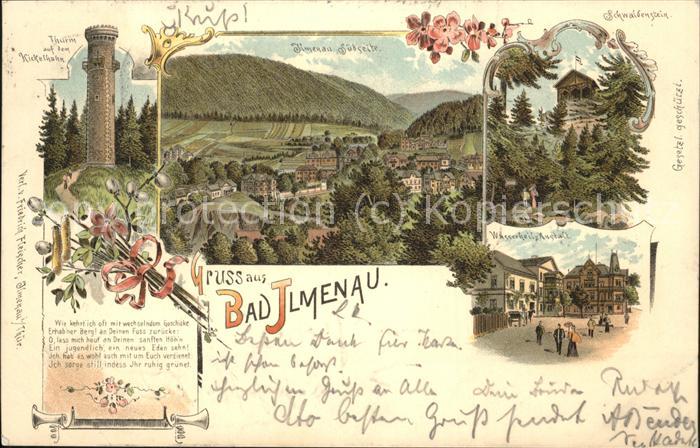 Ilmenau Kickelhahn Wasserheilanstalt Schwalbens