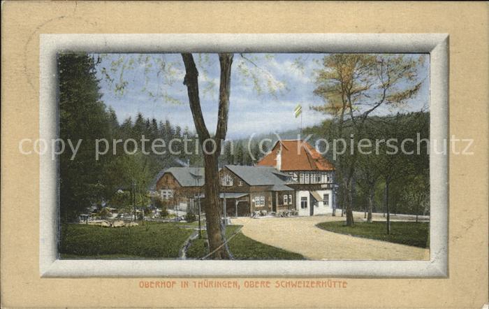 Oberhof Thueringen Obere Schweizerhütte