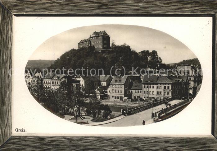 Greiz Thueringen Panorama Brücke