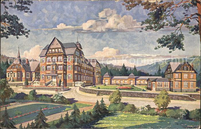 Oberhof Thueringen Heinrich Lorenz-Stiftung Kuenstlerkarte