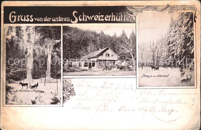 Ohrdruf Schweizerhütte Wald Wild