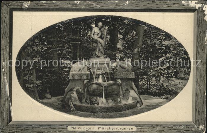 Meiningen Thueringen Märchenbrunne